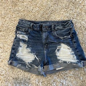 AE Destroyed Mom Shorts